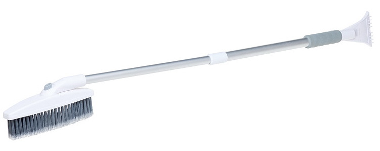 Щетка-скребок Щетка для снега телескопическая 113 см. - фото Щетка-скребок Щетка для снега телескопическая 113 см. - фото