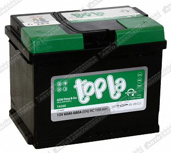 Автомобильный аккумулятор 60.0 AGM - фото