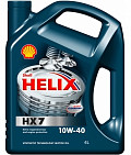 Моторное масло Shell HX 7 10W40 4л