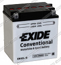 Мотоаккумулятор Exide EB30L-B (YB30L-B)