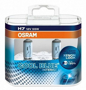 Автолапма H7 12V-55W Cool Blue Intense Duo-Box (2шт) - фото  Автолапма H7 12V-55W Cool Blue Intense Duo-Box (2шт) - фото