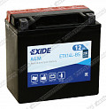 Мотоаккумулятор Exide ETX14L-BS